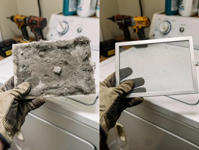 Professional lint trap cleaning by East Cleveland Dryer Vent Cleaning in East Cleveland