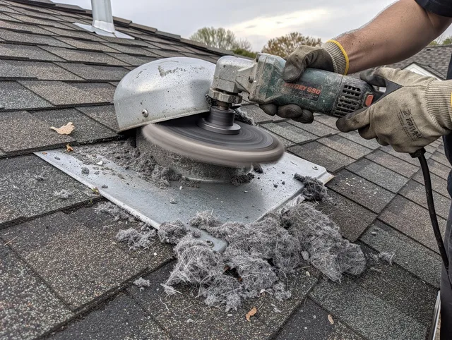 Expert roof dryer vent cleaning by East Cleveland Dryer Vent Cleaning in East Cleveland