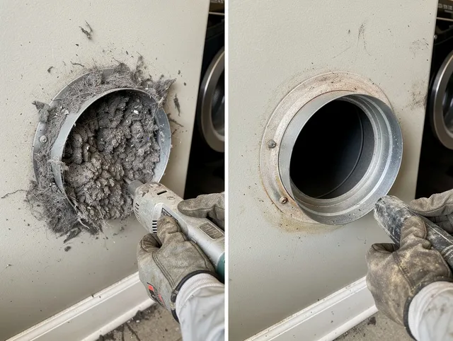 Professional clogged vent cleaning by East Cleveland Dryer Vent Cleaning in East Cleveland