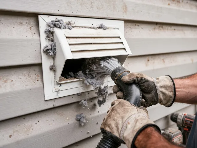 Professional dryer vent cleaning by East Cleveland Dryer Vent Cleaning in East Cleveland