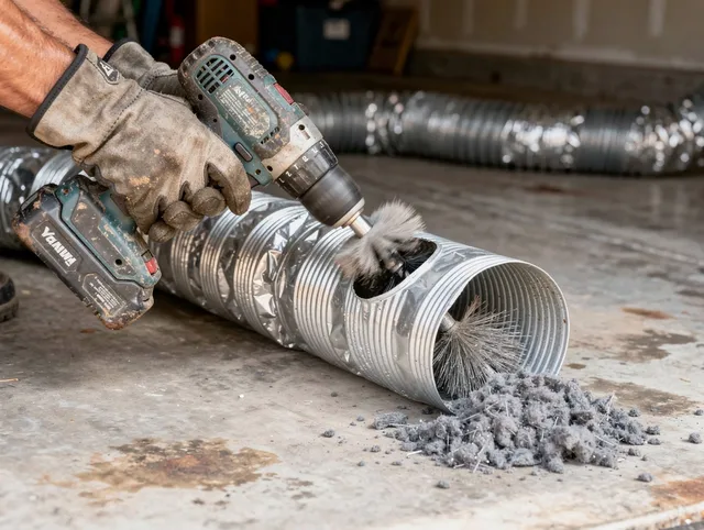 Professional duct cleaning by East Cleveland Dryer Vent Cleaning in East Cleveland