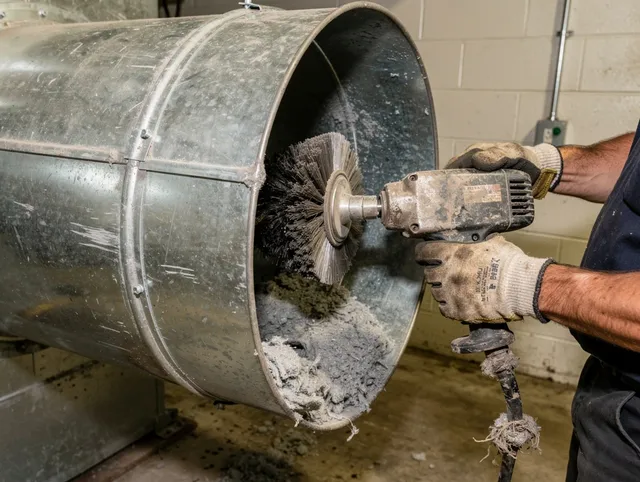 Industrial-grade dryer vent cleaning by East Cleveland Dryer Vent Cleaning in East Cleveland