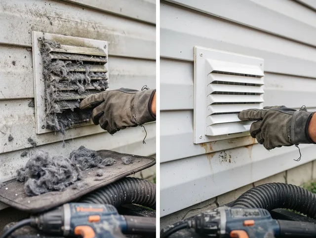 Residential dryer vent cleaning by East Cleveland Dryer Vent Cleaning in East Cleveland